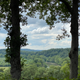 The river is the highlight, but sadly barely visible from this overlook. The best overlook is around the corner, but it’s a cabin for rent and they actively discourage trespassing.
